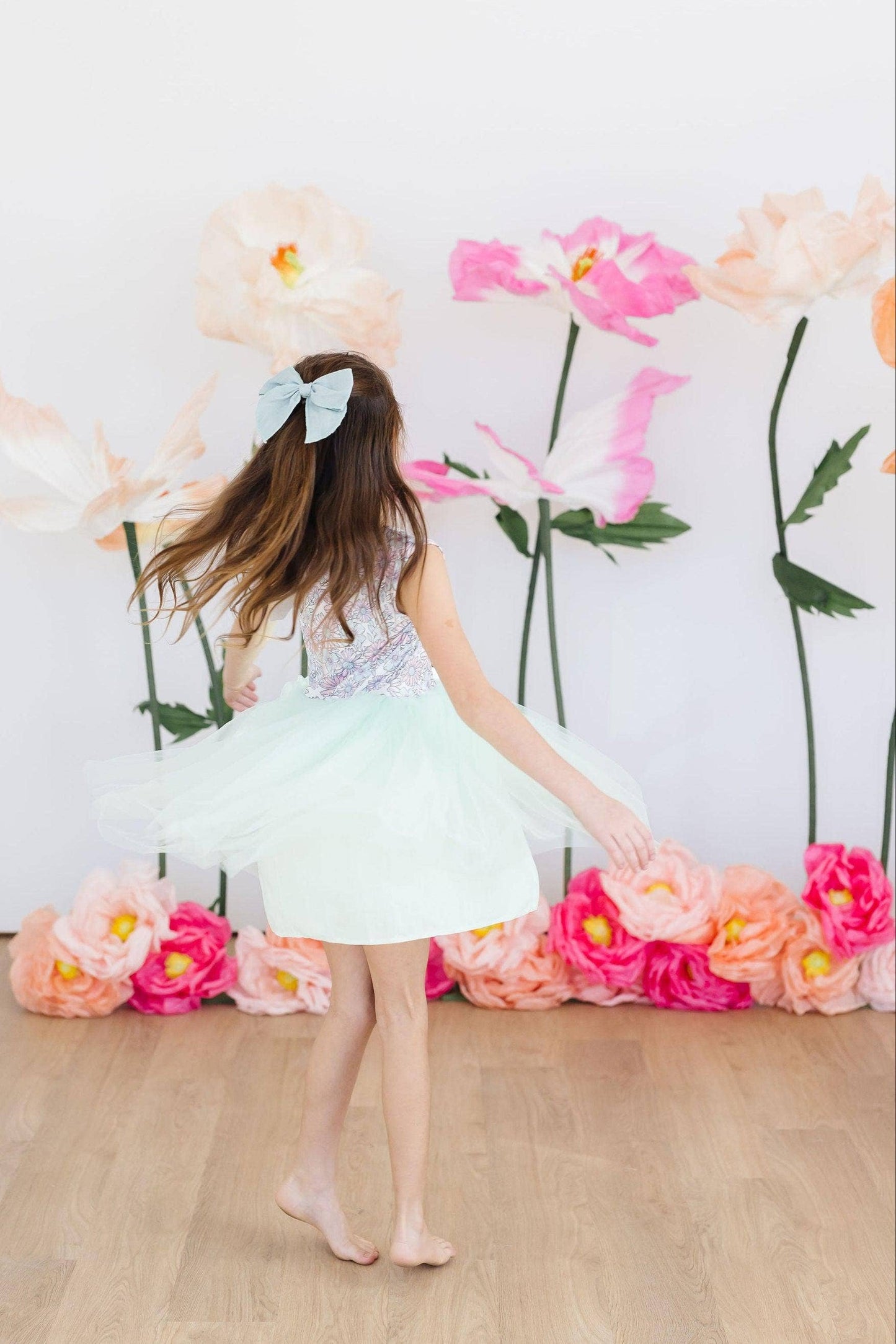 Blush & Bloom Tank Tutu Dress