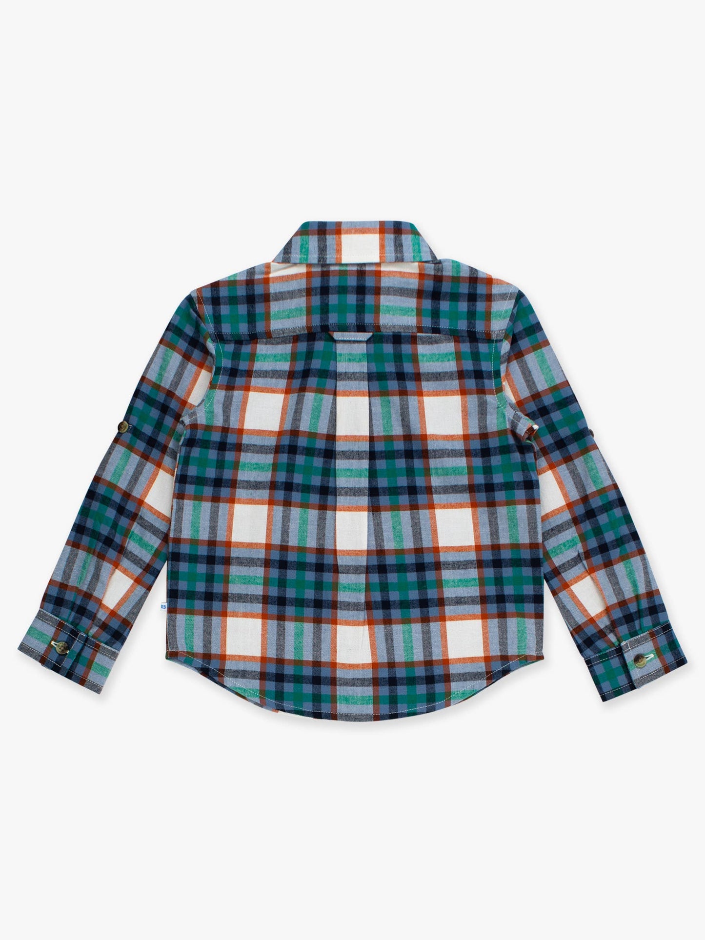 Boys Peyton Plaid Long Sleeve Button Down Shirt