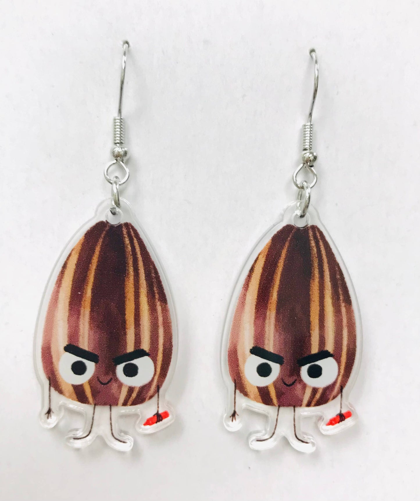 Acrylic Bad Seed Earrings