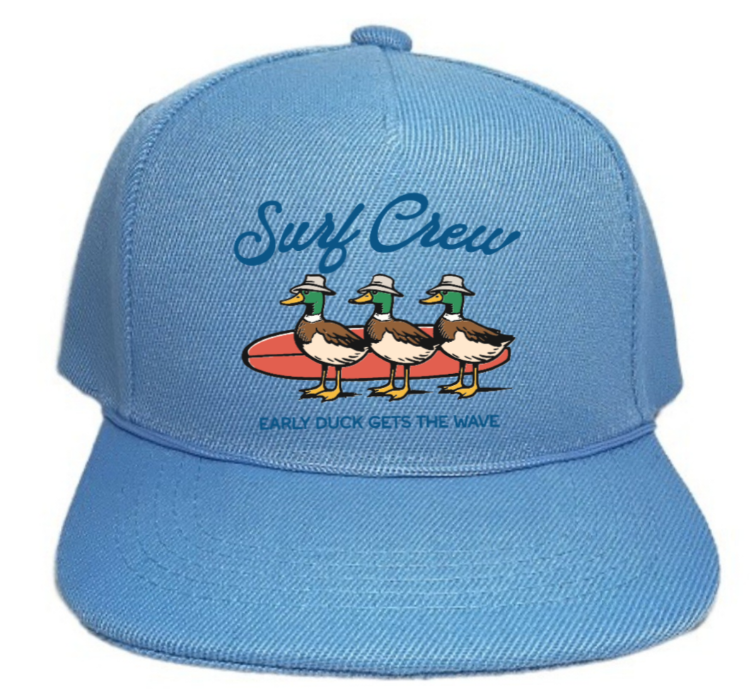 Kids Toddler Summer Dog Surfing Ducks Hat Fishing Hunting