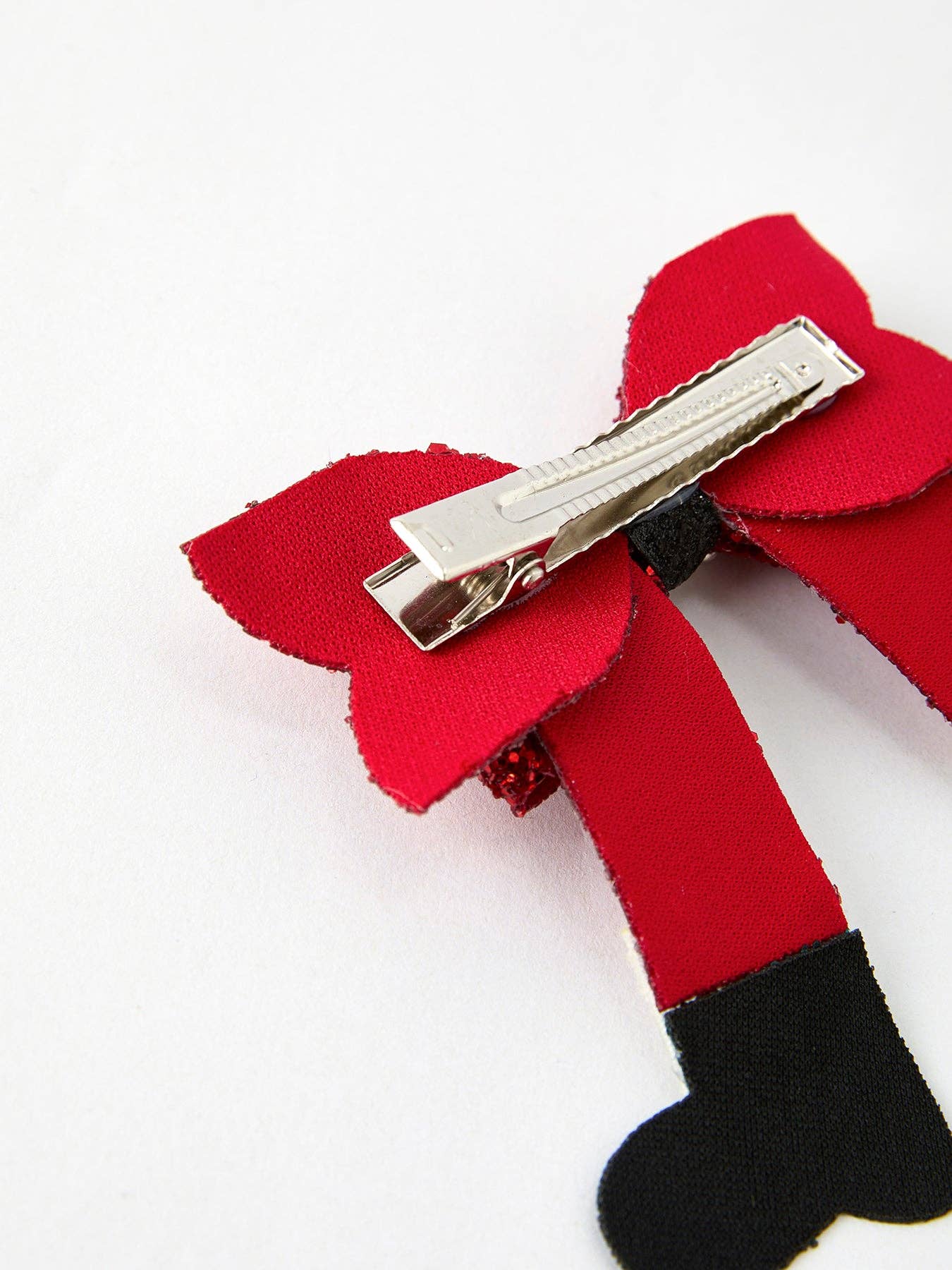 Christmas Red Sequined Hair Bow