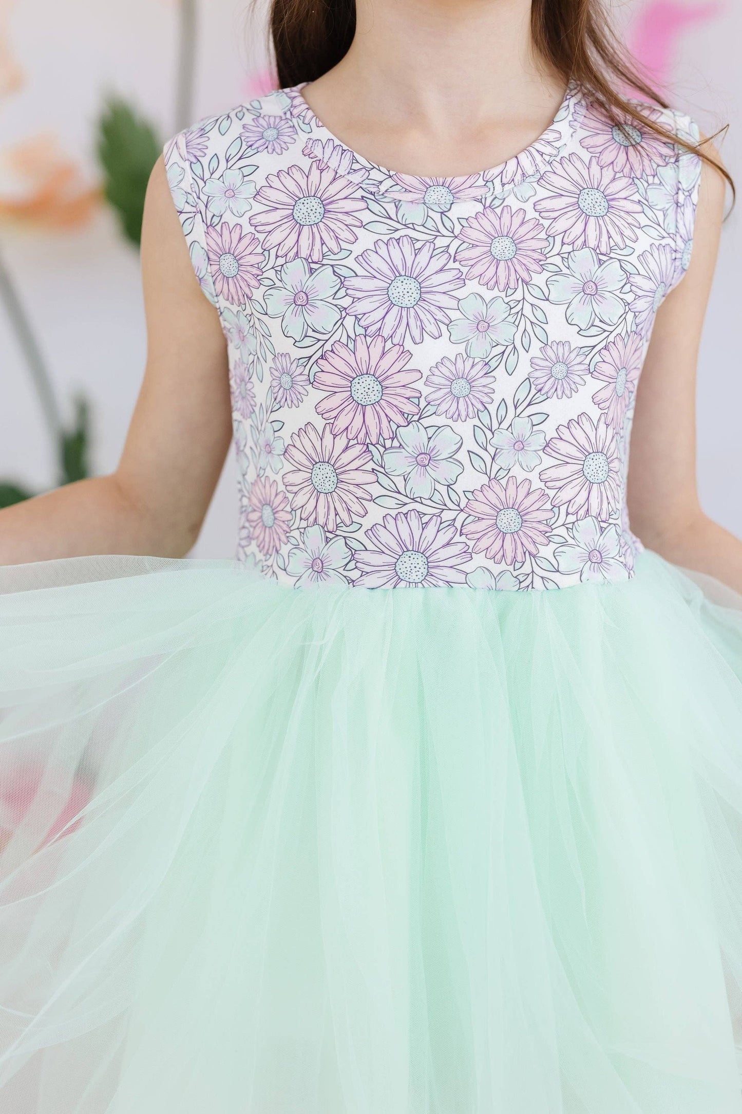 Blush & Bloom Tank Tutu Dress