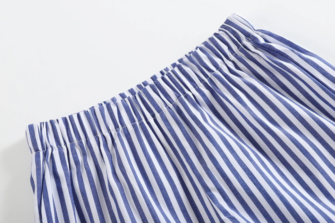 Blue Whale Smocked T-Shirt and Shorts Set