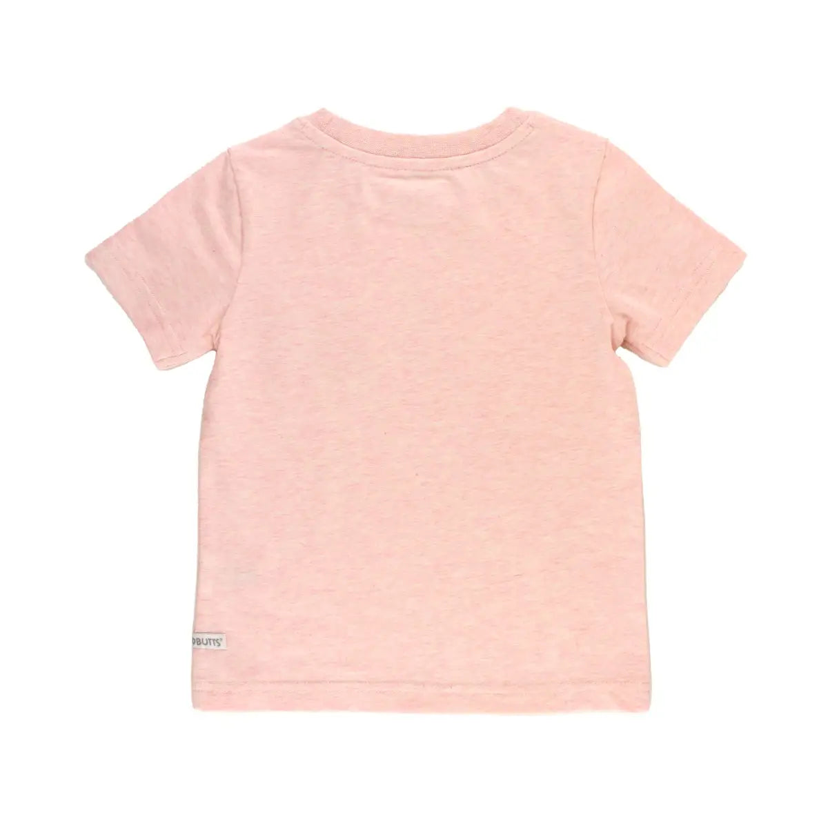 Boys Pale Pink Short Sleeve Pocket Tee