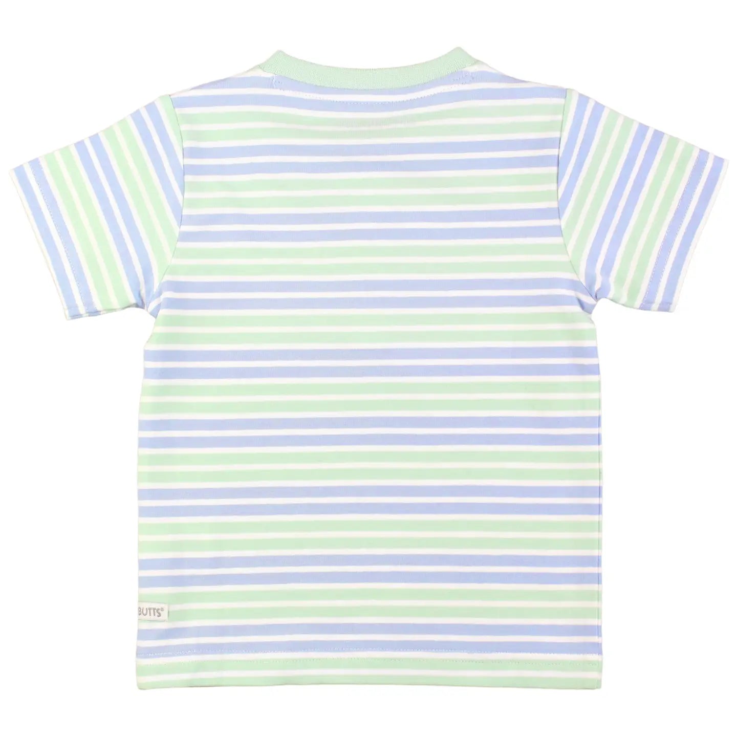 Boys Surf Crew Stripe Short Sleeve Knit Henley