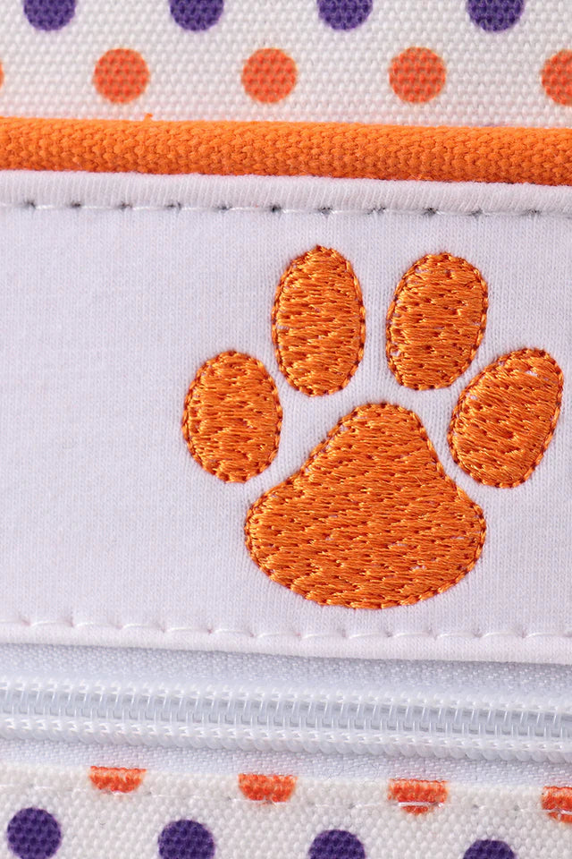Clemson Tigers Frill Toddler Backpack