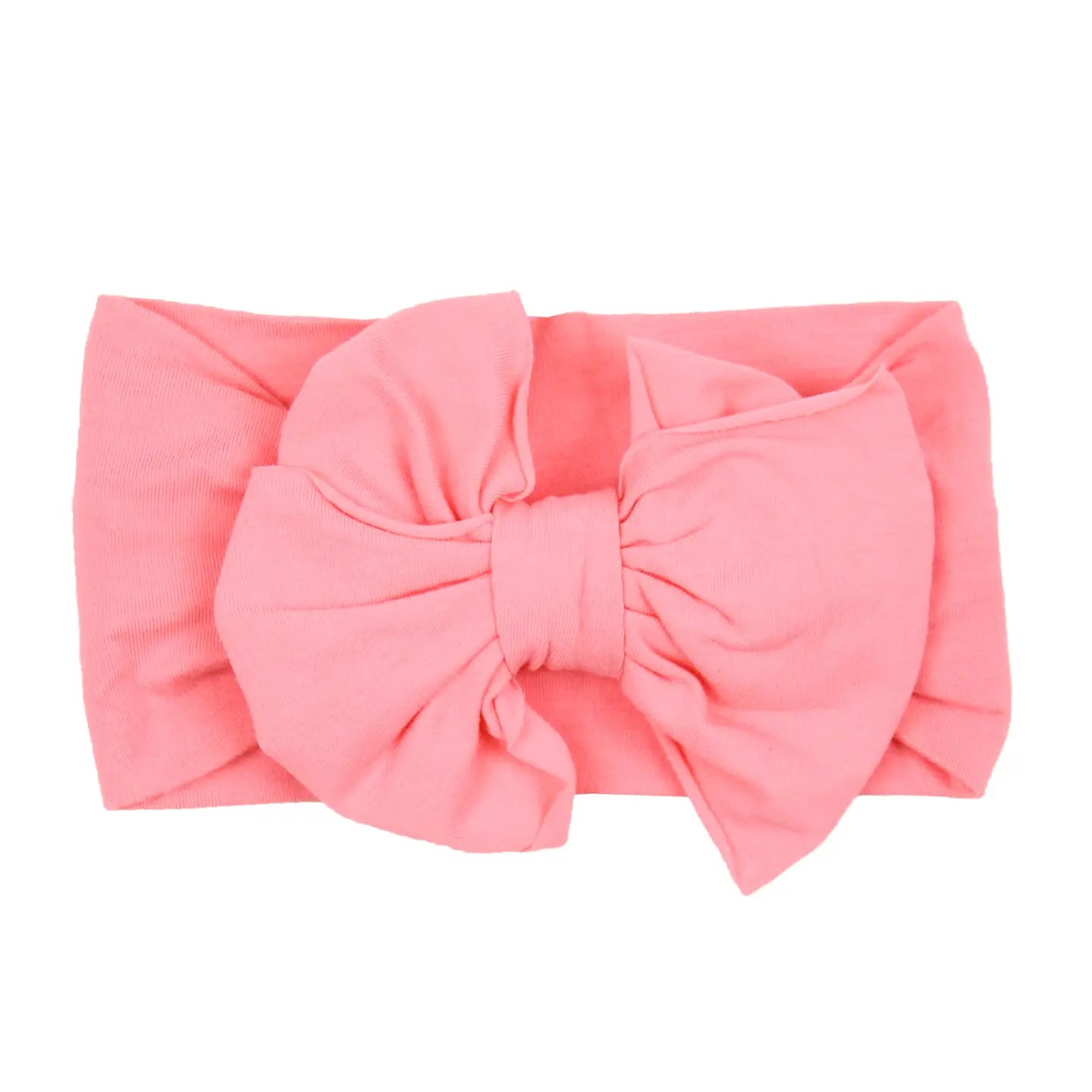 Bubblegum Pink Big Bow Headband - One Size