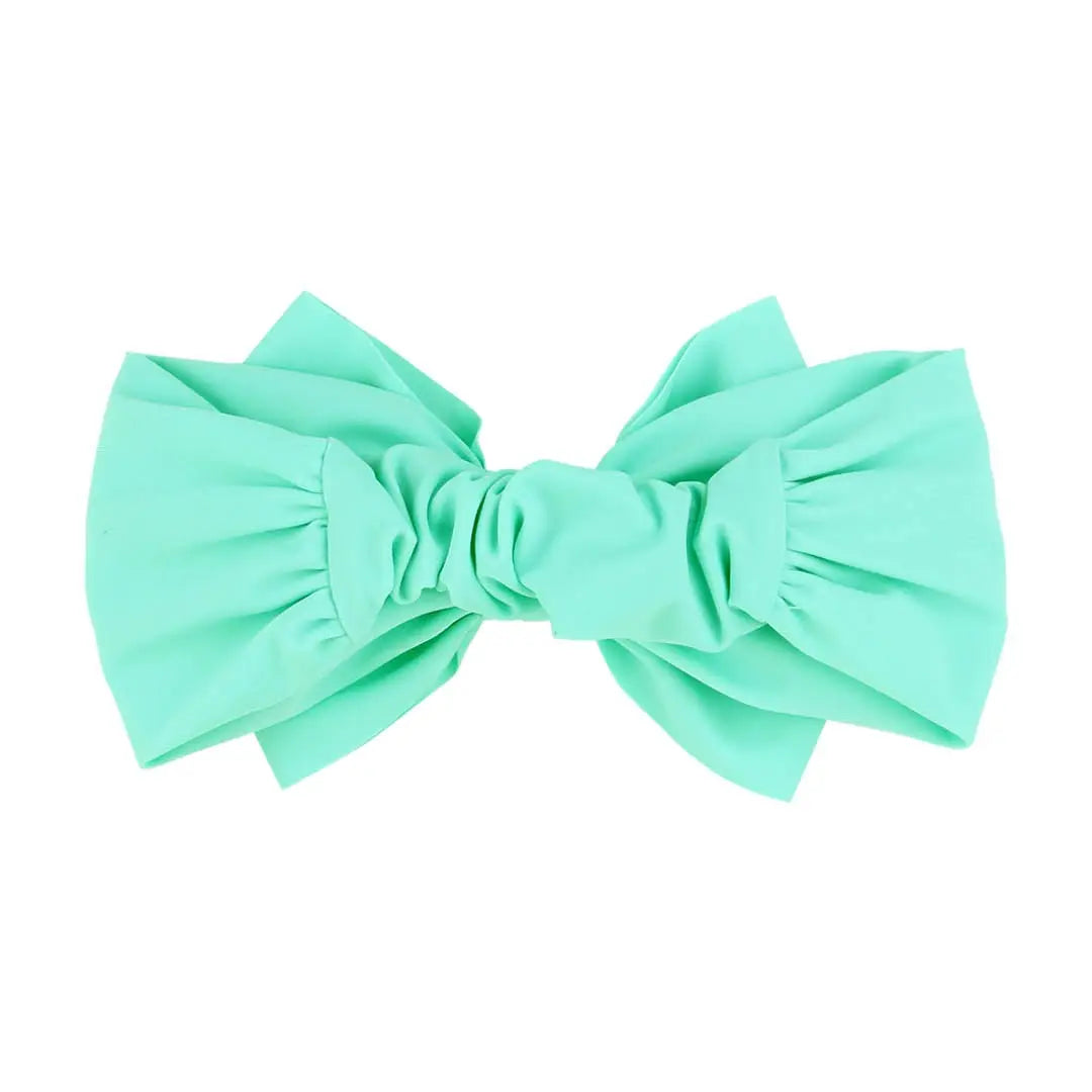 Island Blue Swim Bow Headband - One Size