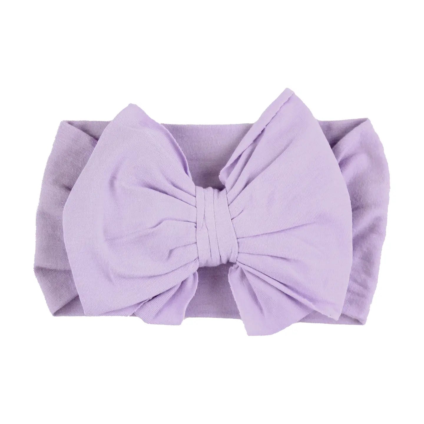 Lavender Big Bow Headband - One Size