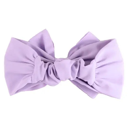 Lavender Swim Bow Headband - One Size