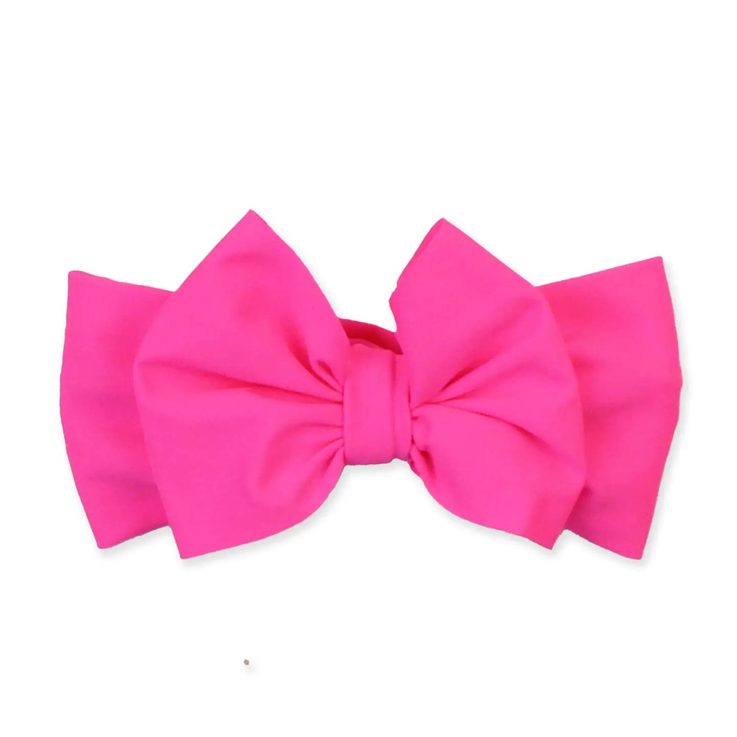 Neon Magenta Swim Bow Headband - One Size