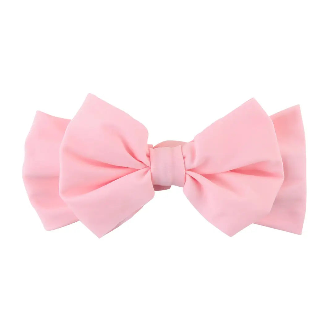 Pink Swim Bow Headband - One Size