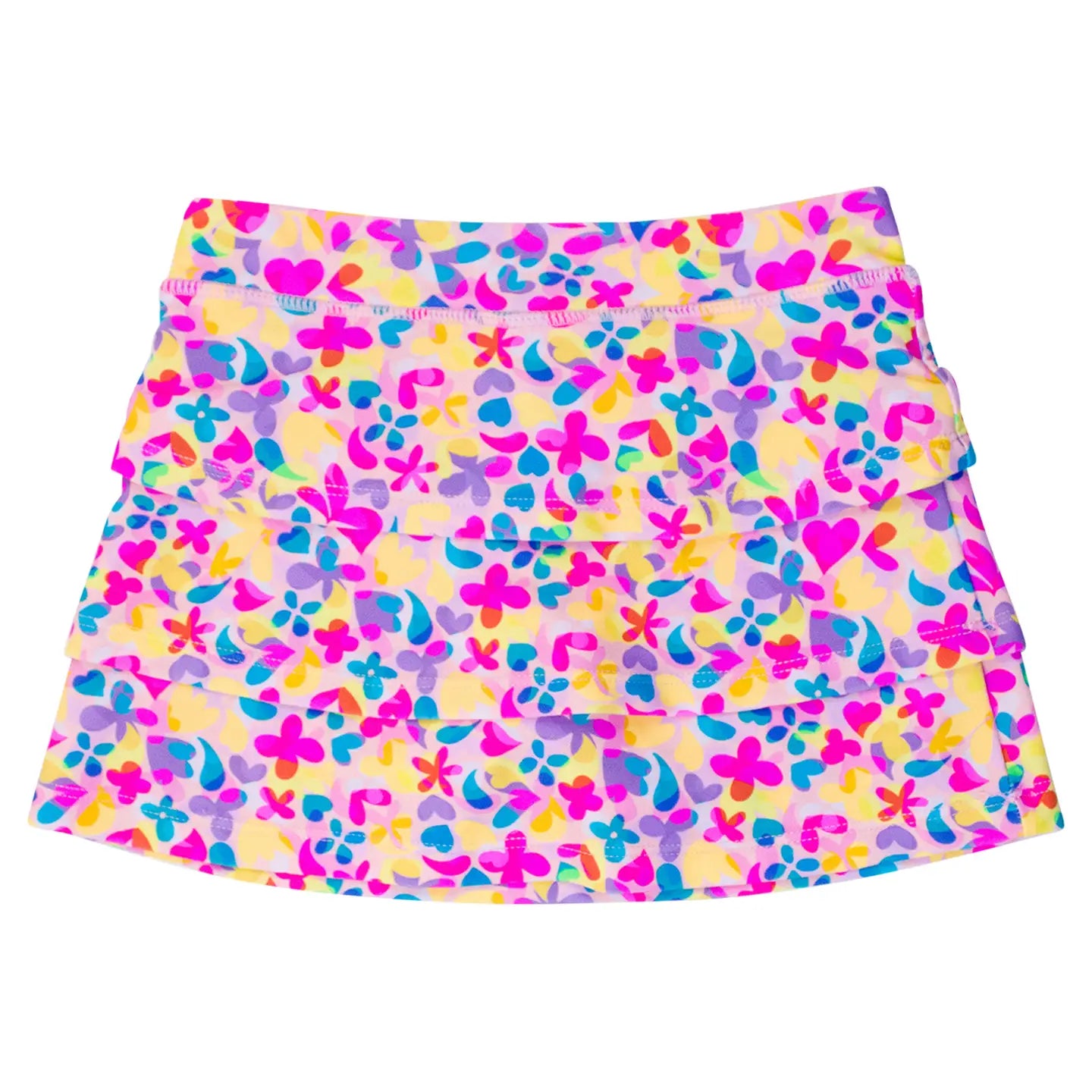 Vibrant Neon Active Skort