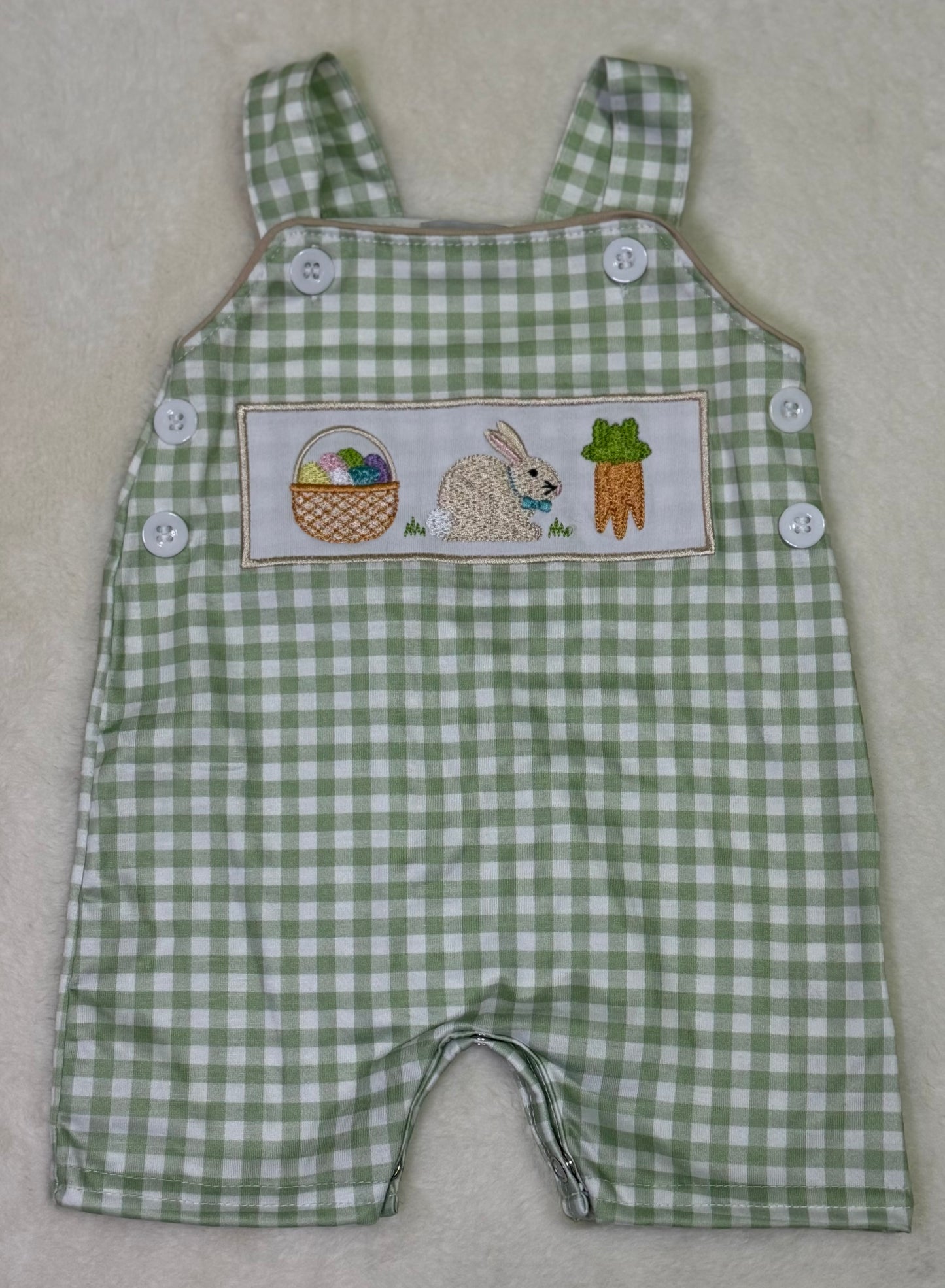 Green Easter Bunny Embroidery Jonjon