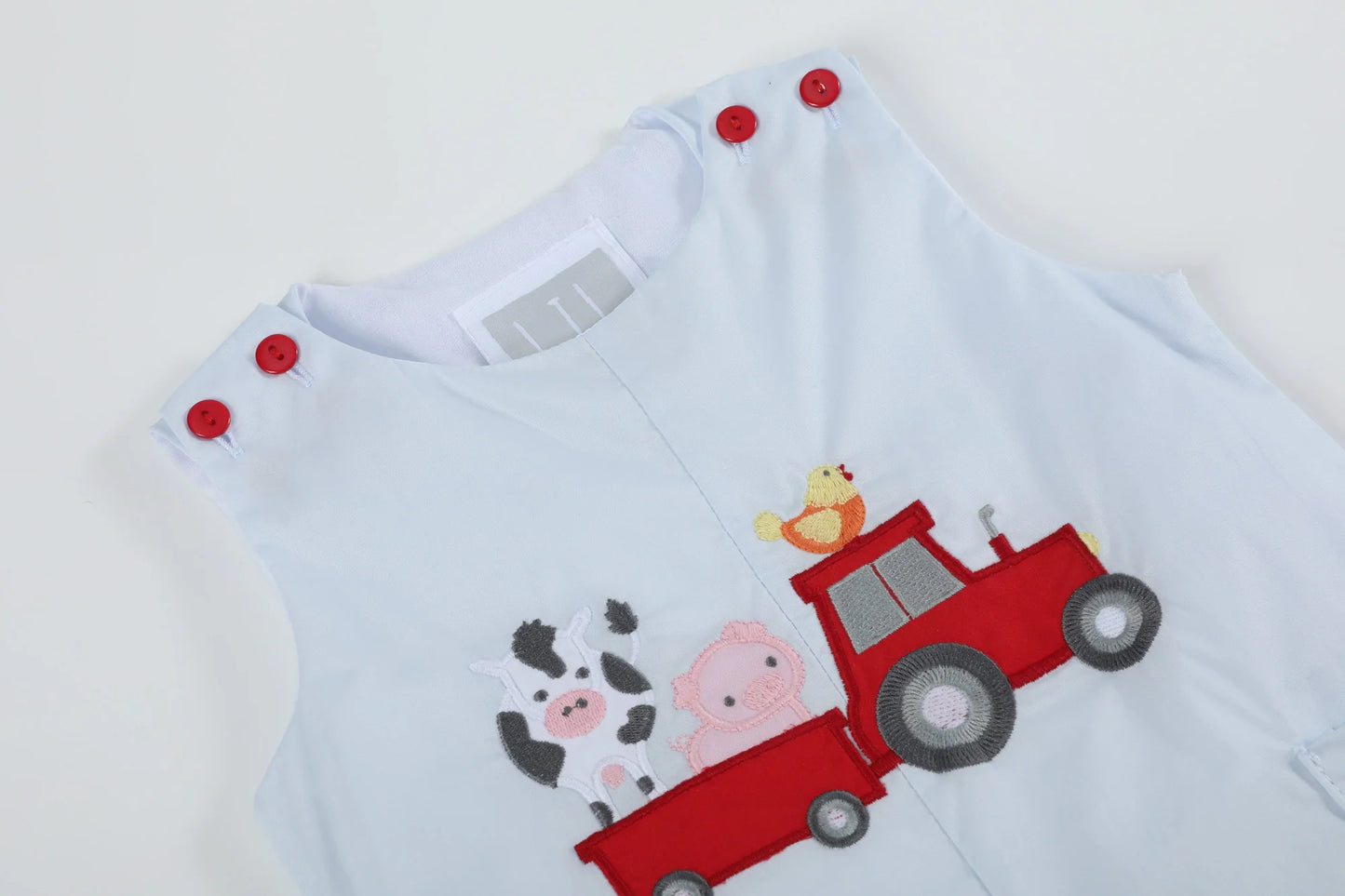 Light Blue Barnyard Pocket Shortalls