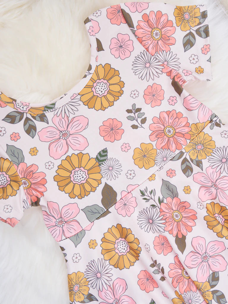 Marigold Memories Swing Dress