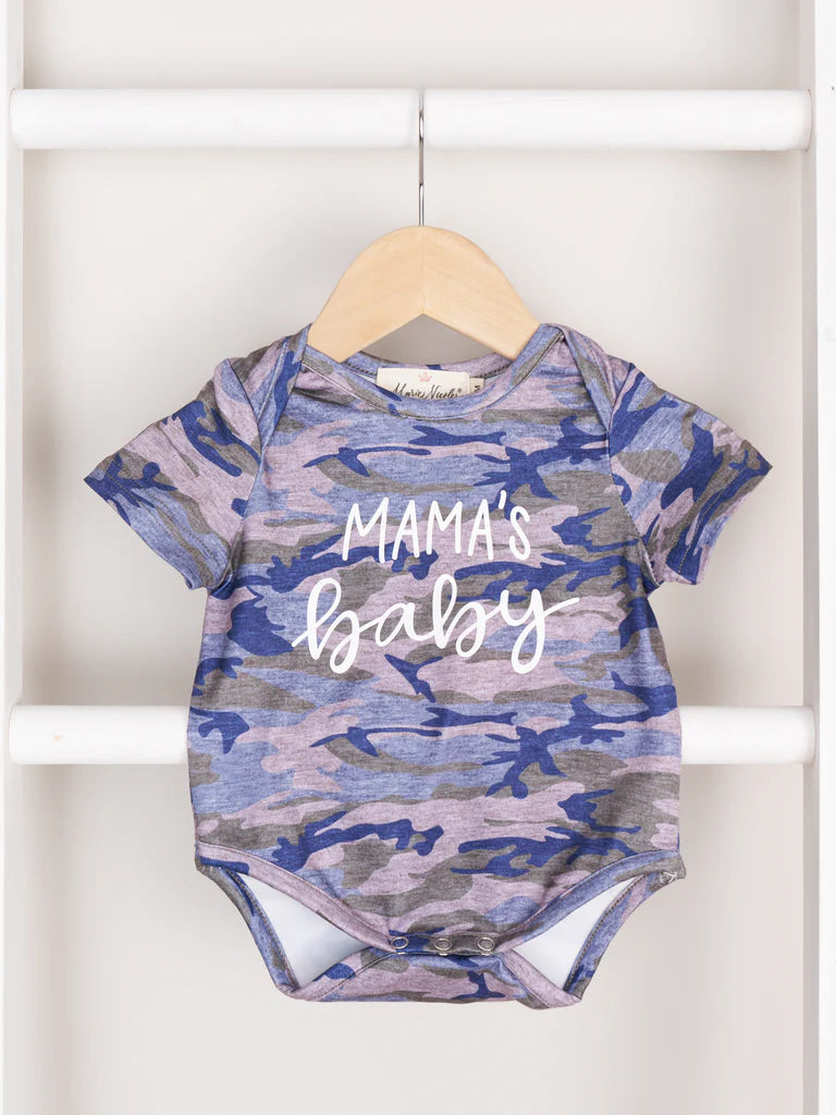 Mom & Me Camouflage "Mama's Boy/Girl/Baby" Shirt & Romper - (Baby)