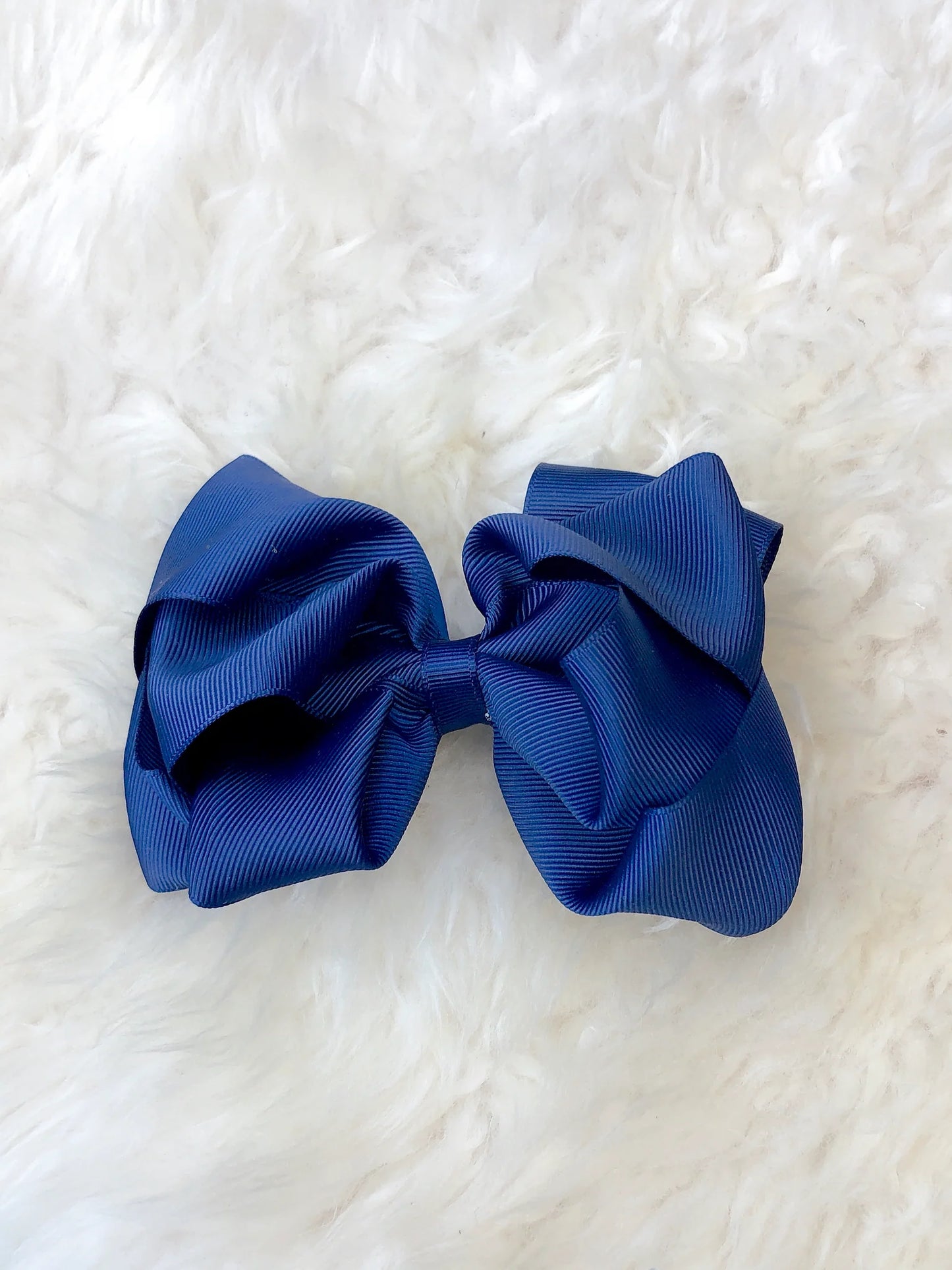 5 Inch Double Layer Bow - #17: Navy