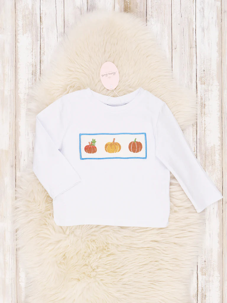 Party Pumpkins Smocked Shirt