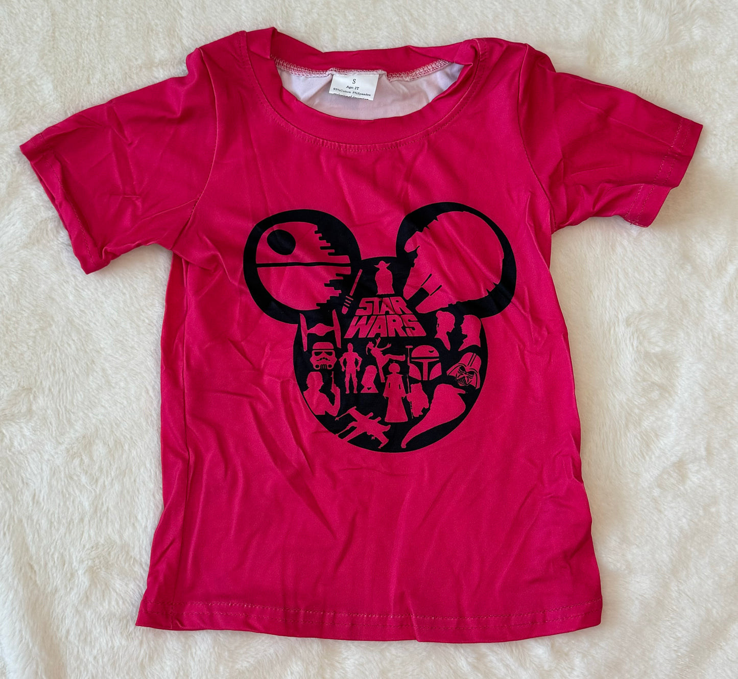 Mouse Star Wars Shorts Outfit