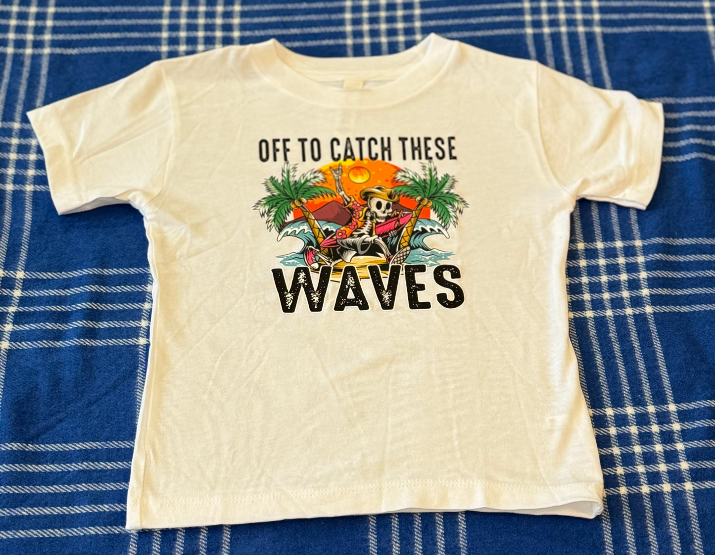 Skeleton Waves T-Shirt