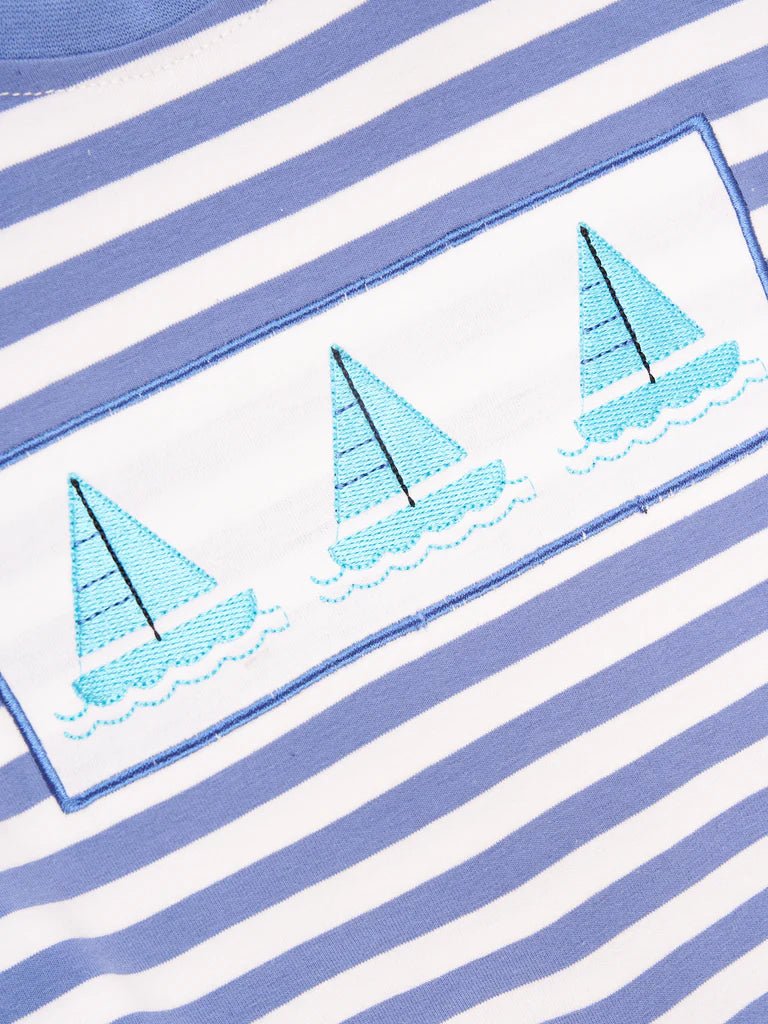 Stripe Sail Boat Shirt