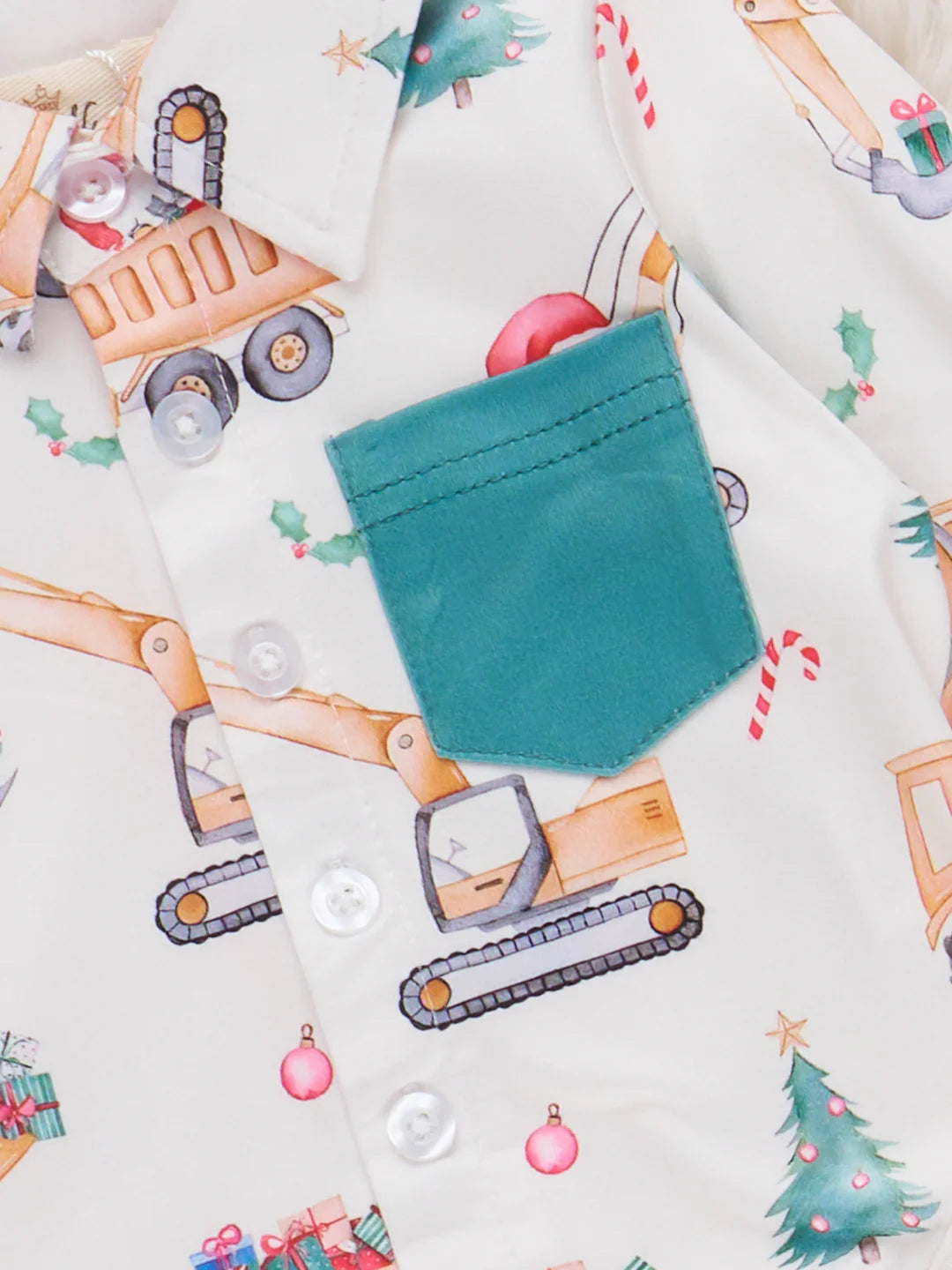 Toy Truckloads Button-Up Bubble Romper