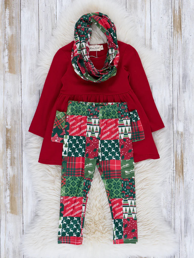 Winter Wonderland Outfit With Scarf