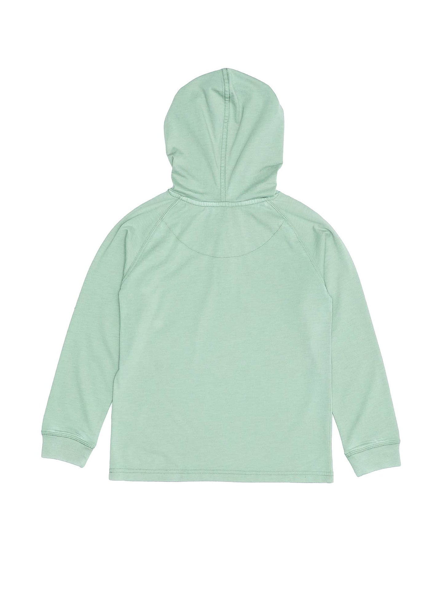 ACID WASH HENLEY HOODIE