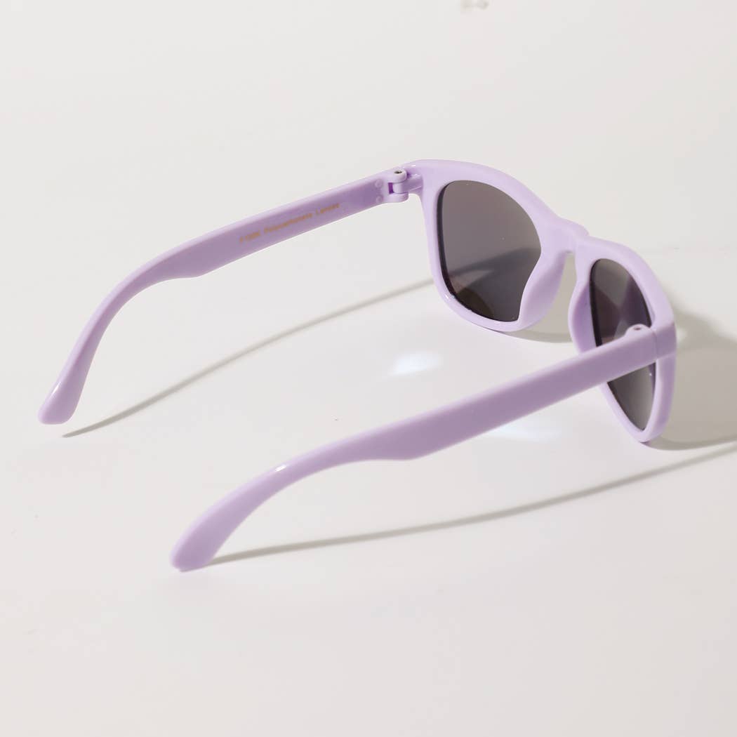 Kids Classic Square Frame Sunglasses