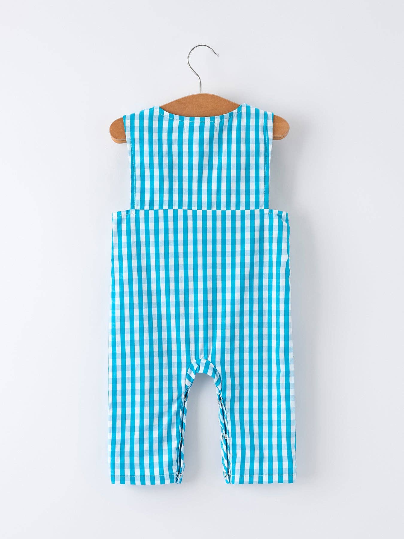 Tropical Embroidered Baby Boys Romper