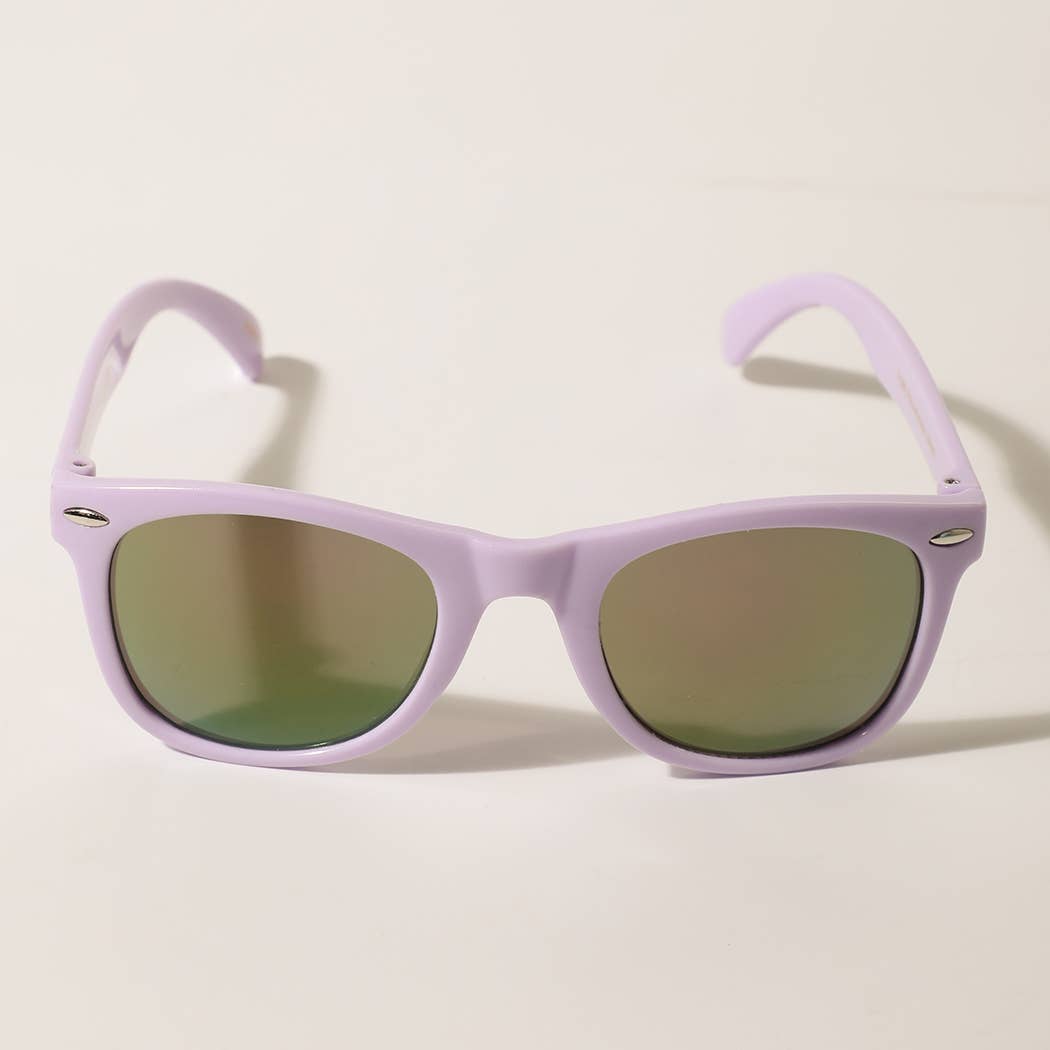 Kids Classic Square Frame Sunglasses