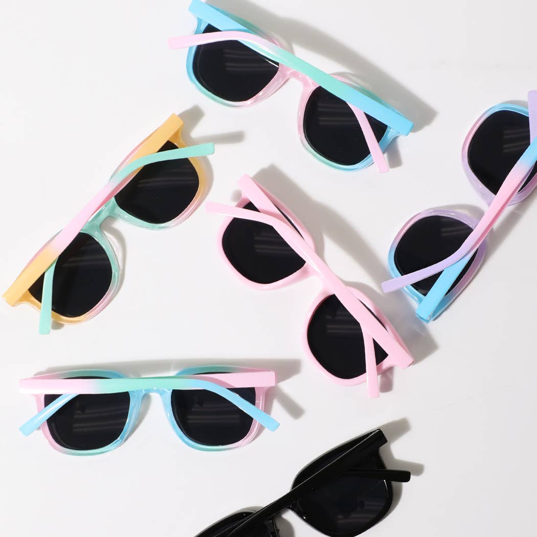 Gradient Square Frame Sunglasses