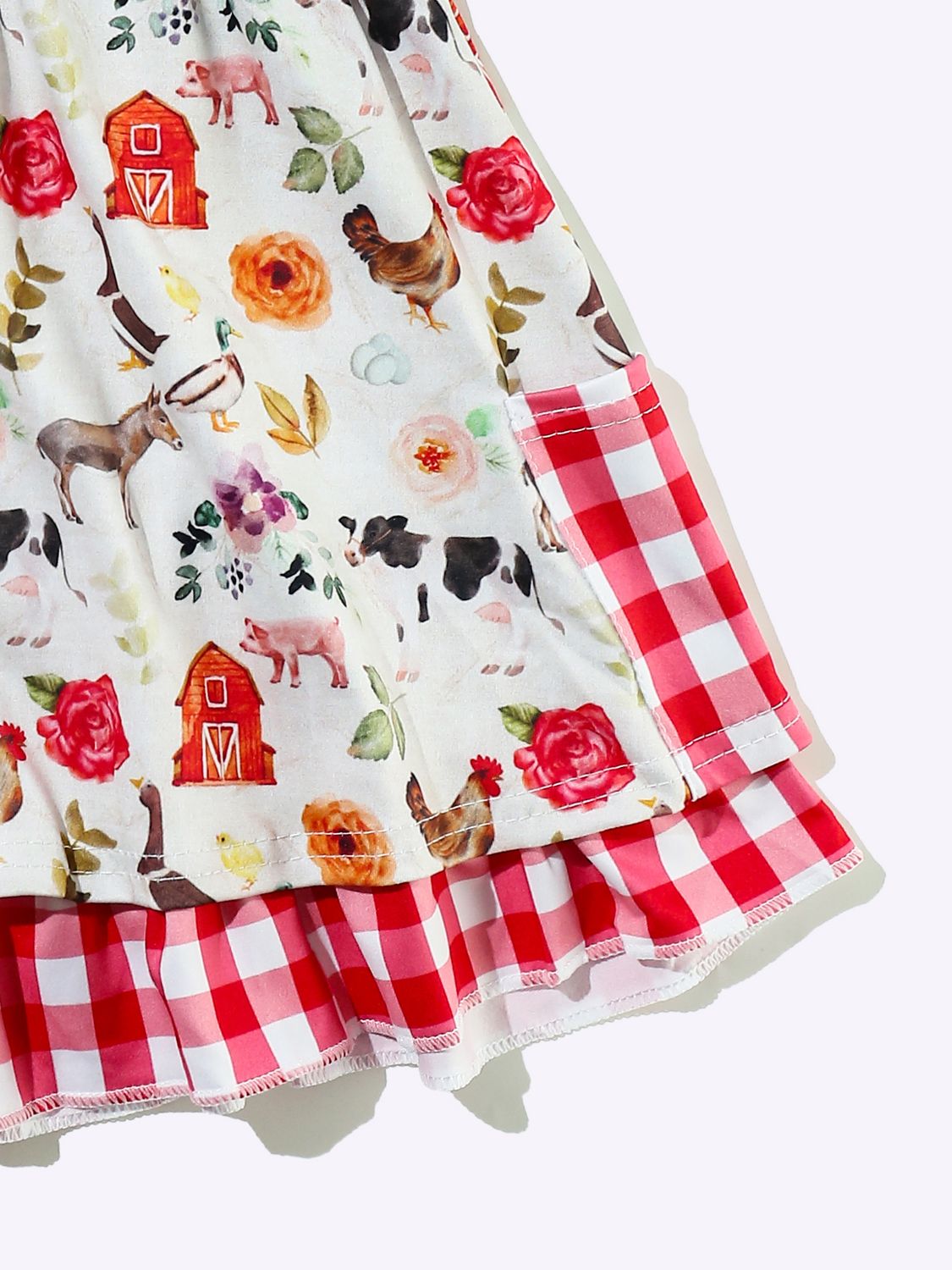 Floral Farm Girls Dress