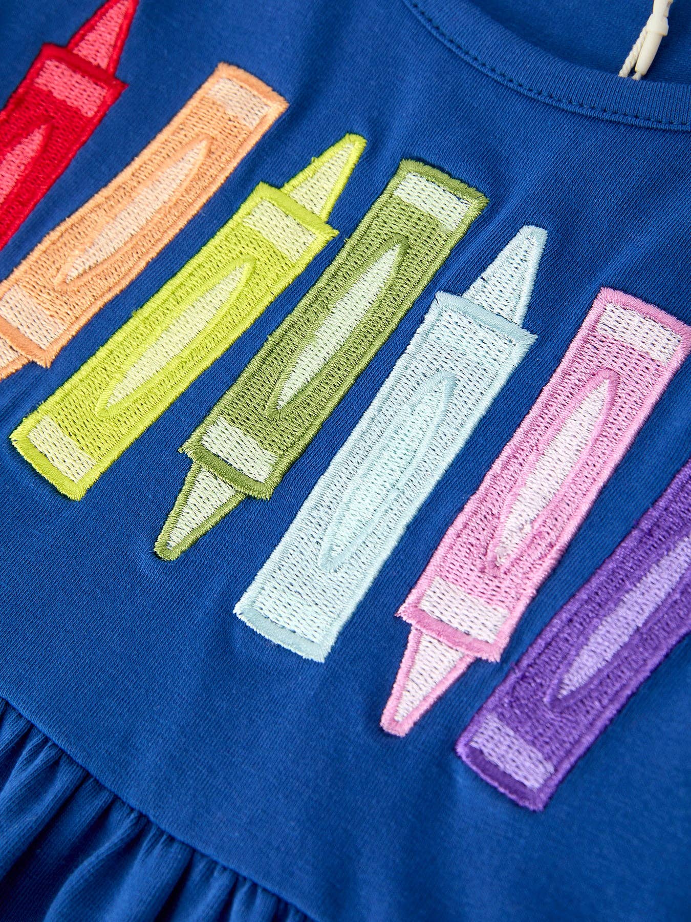 Back To School Crayon Twirl Dress