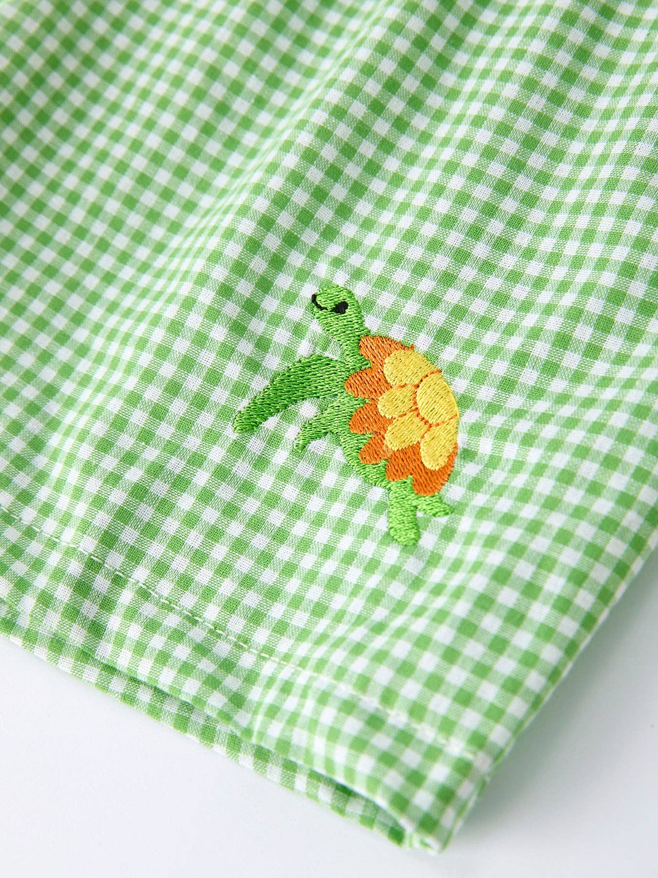 Turtle Smocked Boy Set