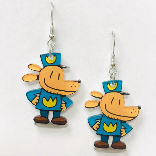 Acrylic Dogman Earrings