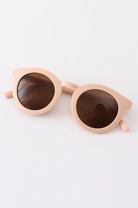 Adult Retro Round Sunglasses UV400 - Pink