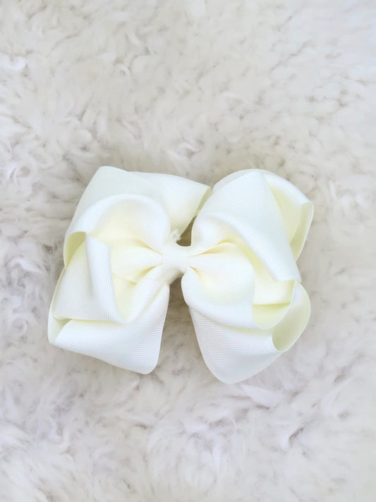 5 Inch Double Layer Bow - #41: Candlelight