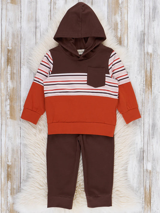 Maple Stripes Colorblock Outfit