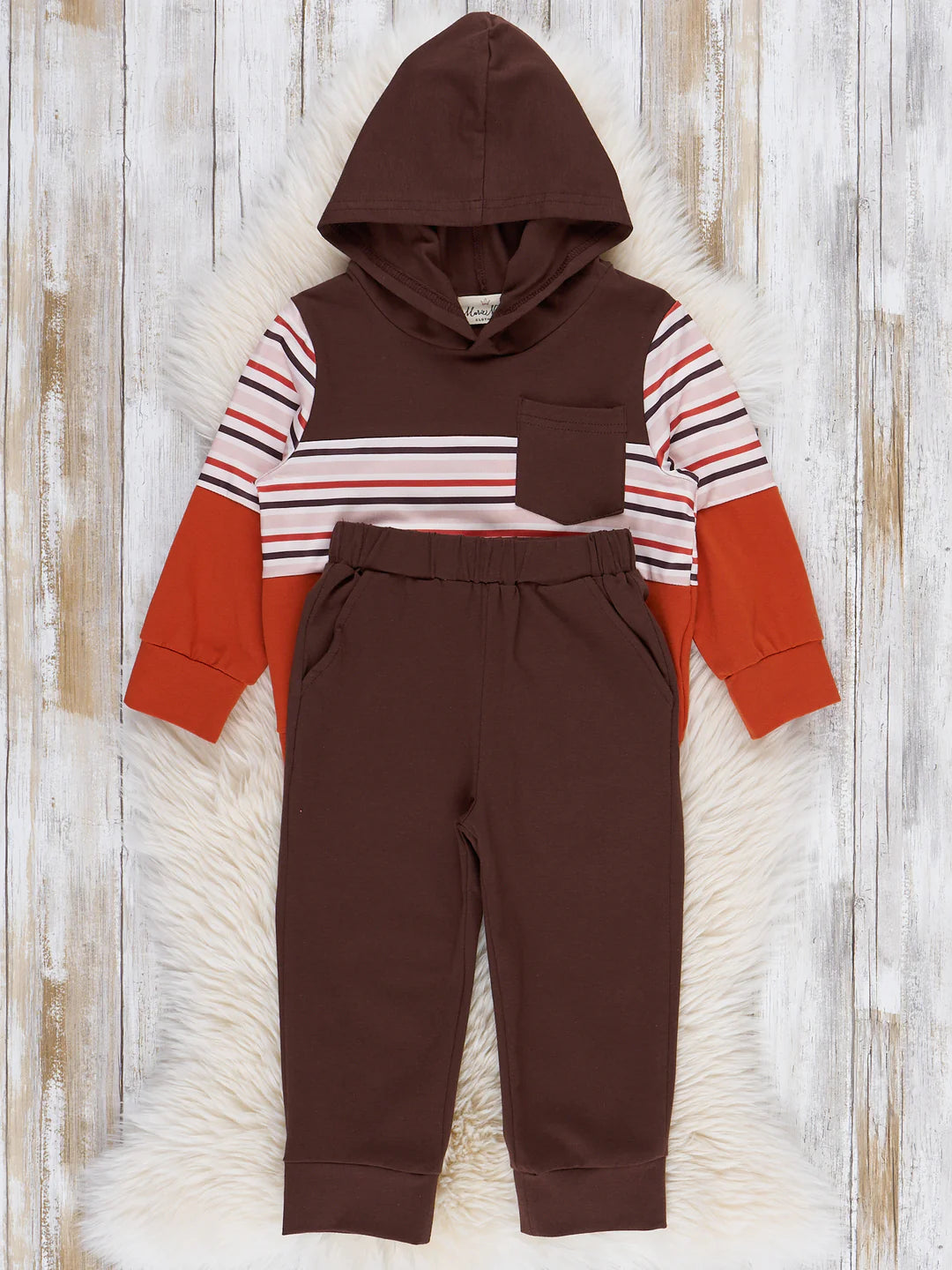 Maple Stripes Colorblock Outfit