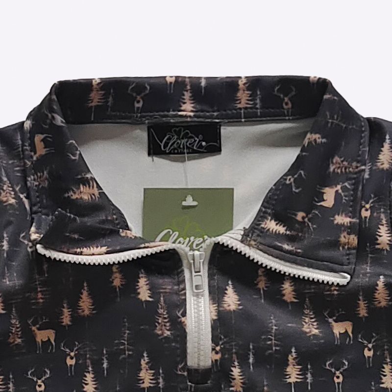 Midnight Forest Boy Quarter Zip