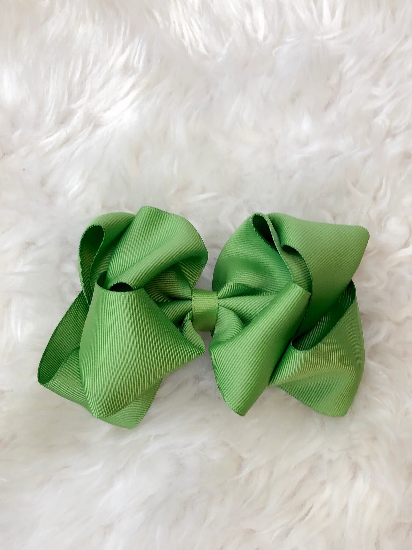 5 Inch Double Layer Bow - #22: Olive