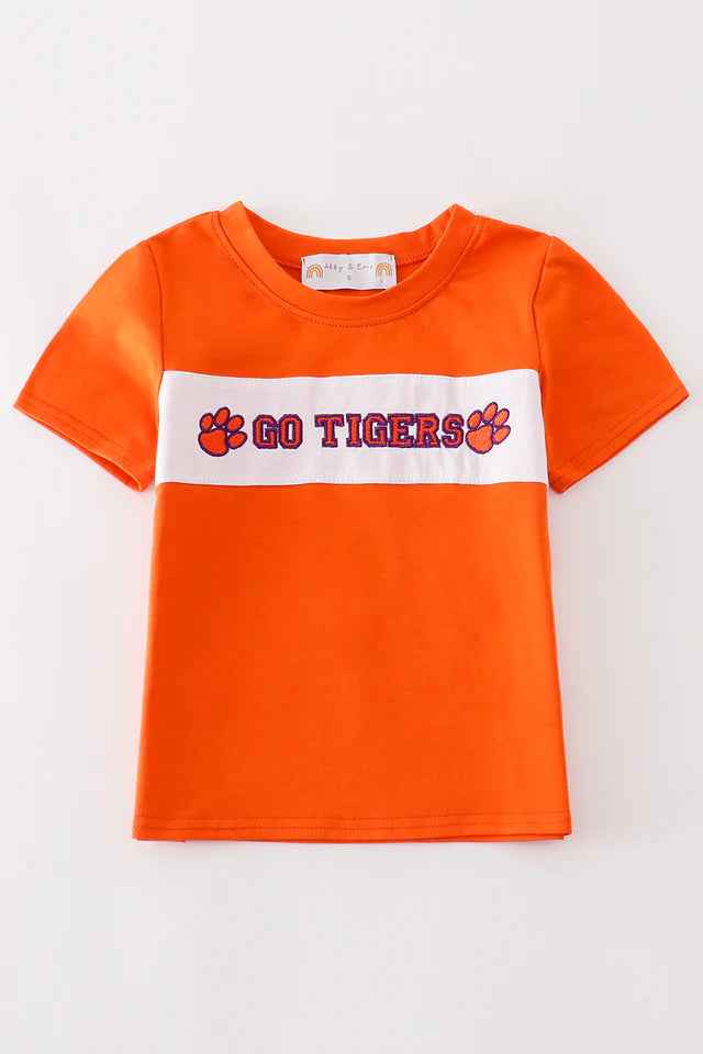 Orange Clemson Tigers Boys Shirt