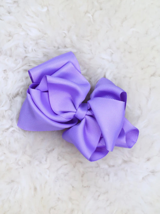 5 Inch Double Layer Bow - #59: Orchid