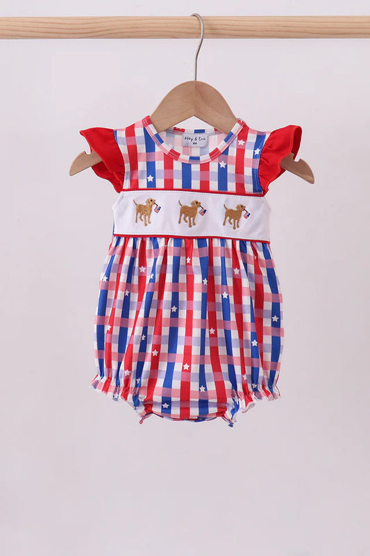 Puppy Patriotic Bubble