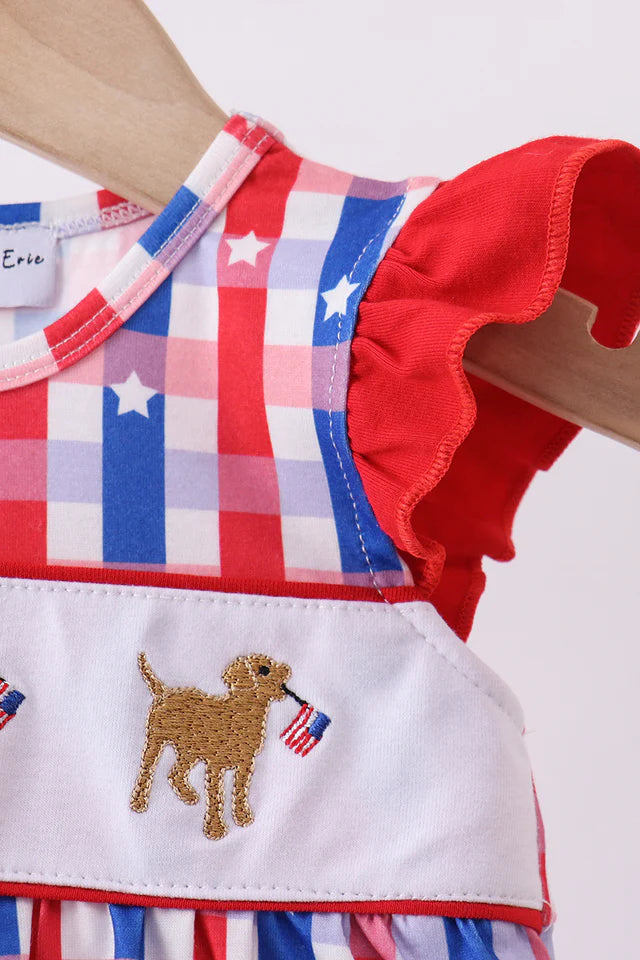 Puppy Patriotic Bubble