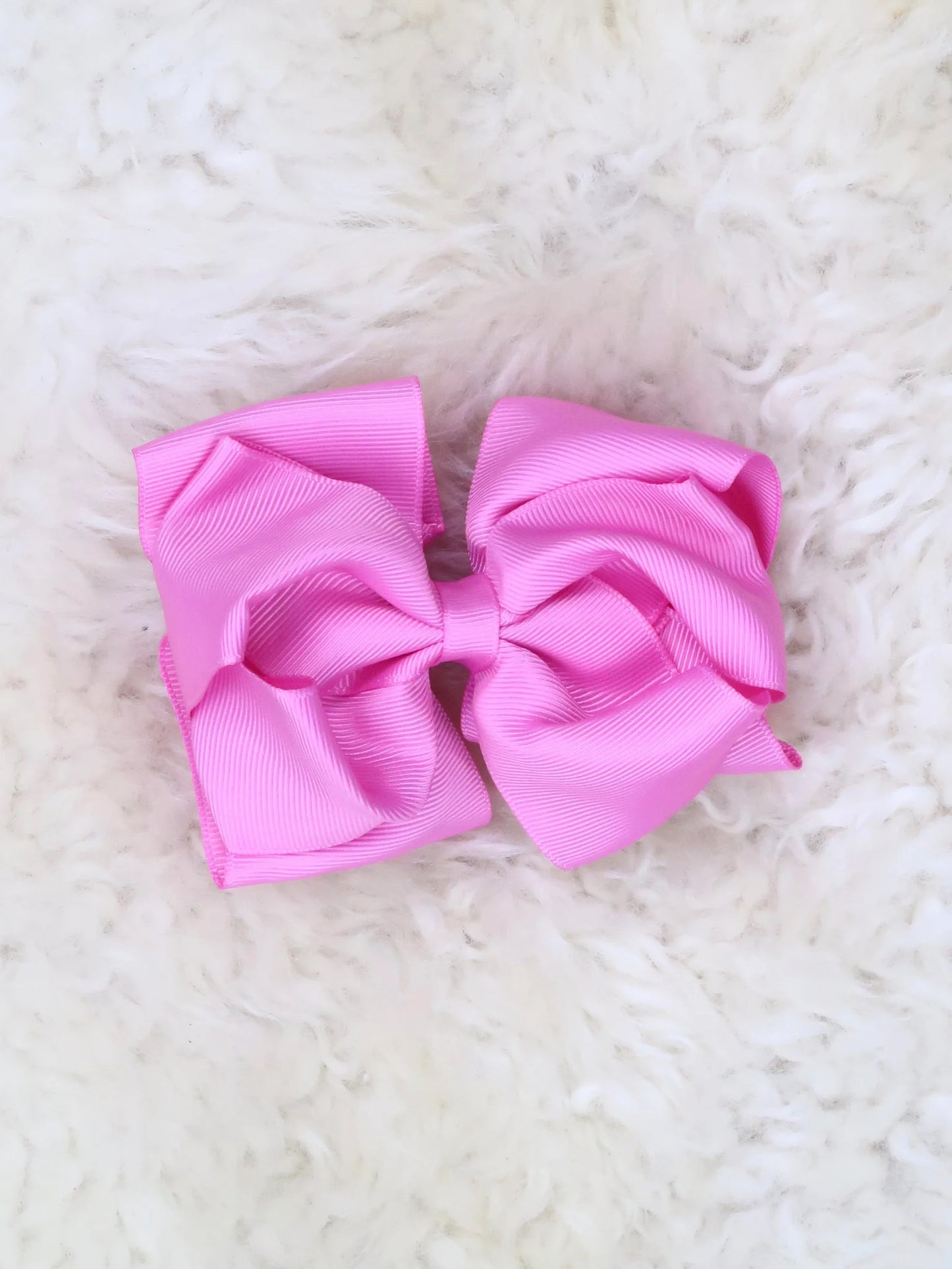 5 Inch Double Layer Bow - #54: Rose Bloom