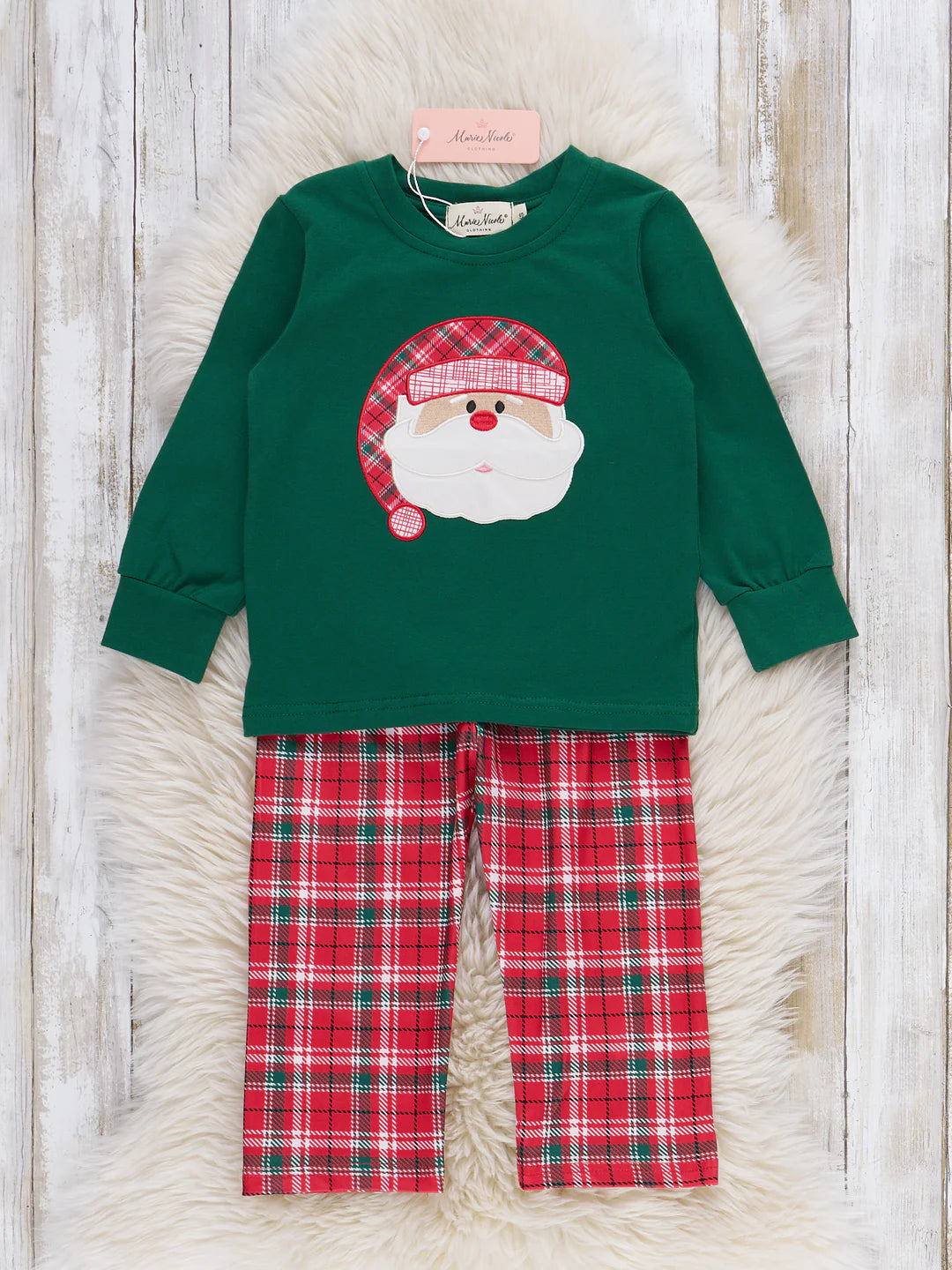 Santa's Little Elf Embroidered Outfit