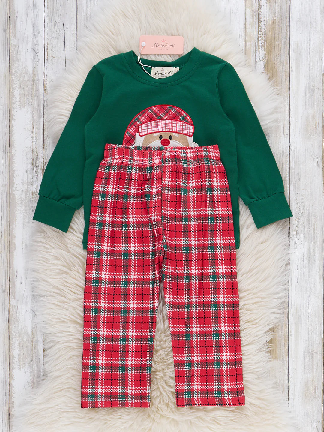 Santa's Little Elf Embroidered Outfit